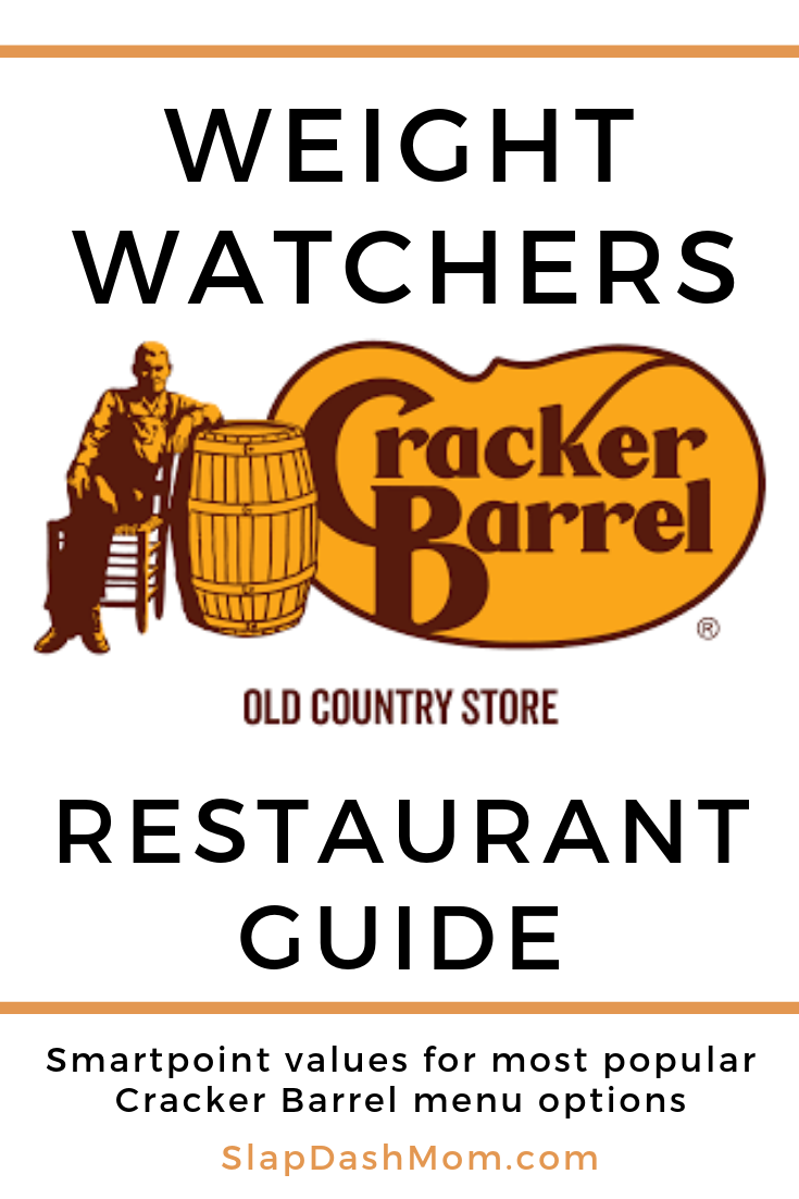 Cracker Barrel Weight Watchers Points Survival Guide Slap Dash Mom