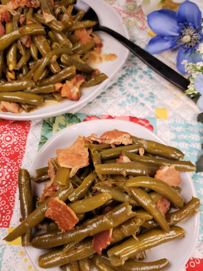 instant pot thanksgiving green beans