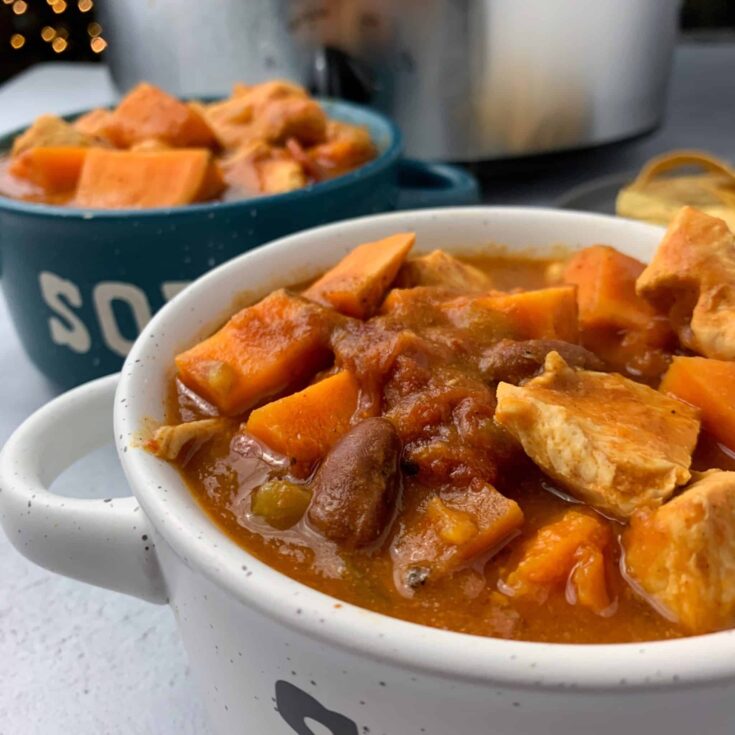 Image for Slow Cooker Sweet Potato Chipotle Chicken Chili