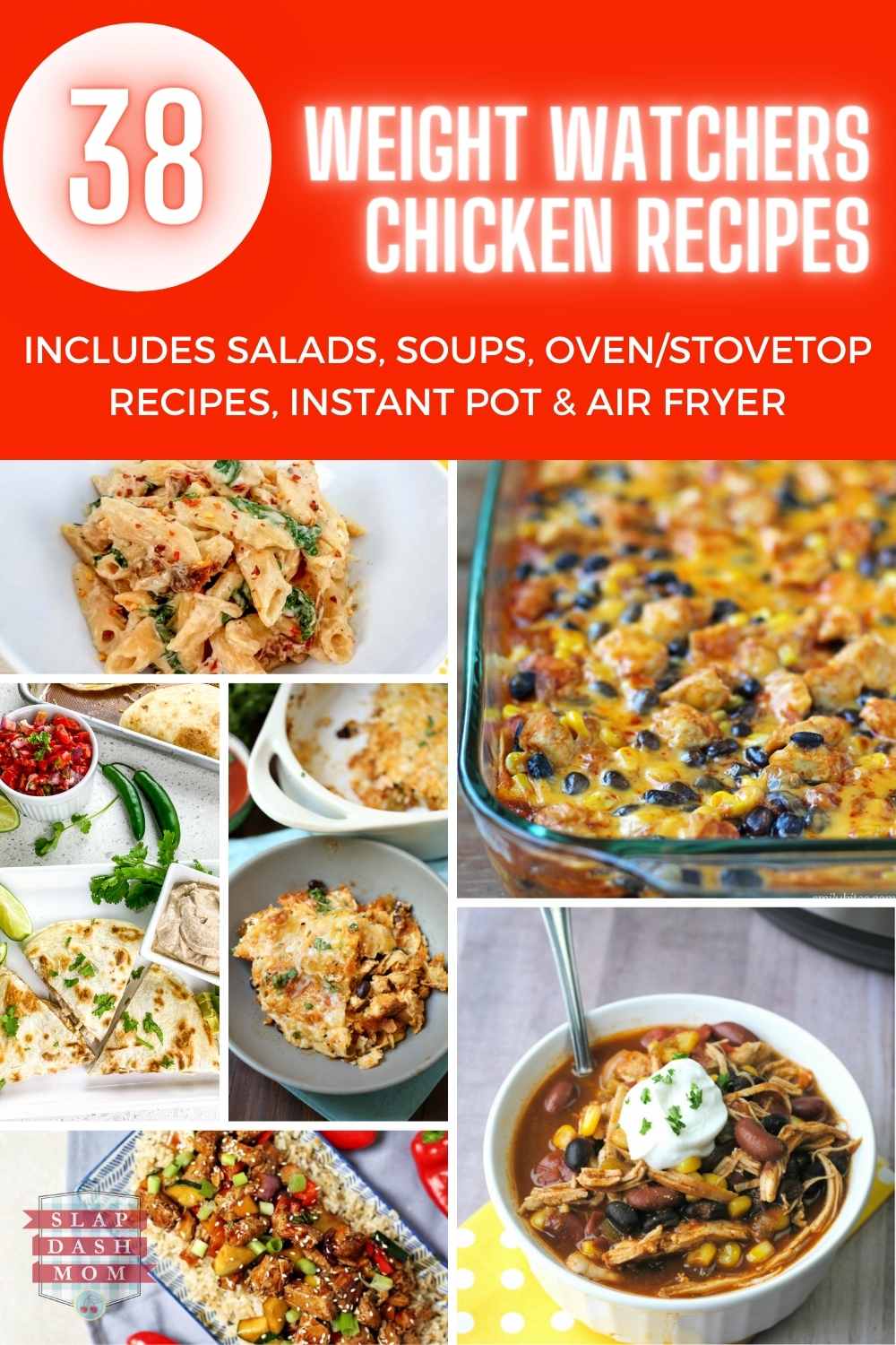 WeightWatchers Friendly Chicken Recipes (With PointsPlus and SmartPoint