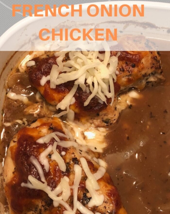 Weight Watchers 1 Pt. French Onion Chicken