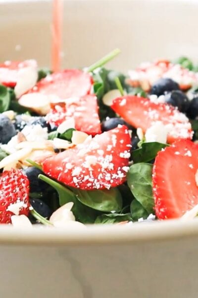 Weight Watchers Strawberry Vinaigrette Salad - 3 Pts.