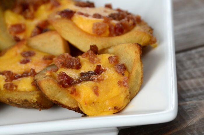 Weight Watchers Stuffed Potato Skins Recipe - 1 Pt. per wedge