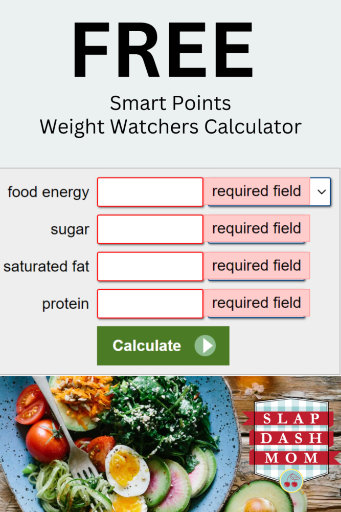 Weight Watchers Calculator Pin
