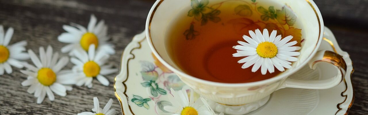 A cup of herbal tea